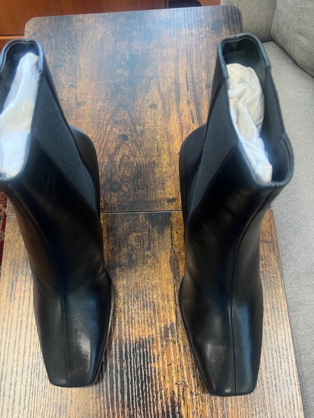 Hermes Gil 75 Anke Boot, Noir Size 37 - Picture 7 of 7